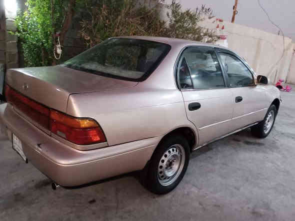 سلام عليكم كورلا مديل93مصبوغه عام جماليه السياره مكينه كير حداديه طخم تاير تبريك كله جديد ماناقصه شي رقب بصره سنويه30بسمي تحويل مباشر رقم نكليزي مكان السياره بصره زبير السعر 58وبيه مجال الستفسار ع الرقم***********
