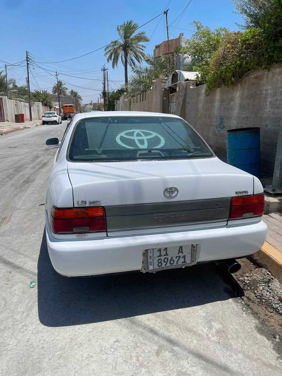كورولا 97 بلاد خليجي بلاد مو امريكي ويسره بلاد
السيارة جديدة ماعايزها نقص 
مكينة مال كصة
كير بلاد دنفش 
مشط ستيرن كصة
بور ستيرن كصة
صوندات البور كلهن كصة
تبريد كل المنظومة مالت كصة
 كمبريسر والبطل والراديتر والفريز والصوندات والبنكة كلة كصة جديد 
عنبار بريك كصة
شفت ستيرن كصة 
 صدر امامي خلفي كلة شلع  مـטּ اكبر قطعة ل اصغر قطعة حديد
دبل لوي فلنجات دسكات درايم شفتات وبقية غراض الصدر 
نوزلات كصة
وايرات ديلكو كصة
لايت مازدا كصة
شباك امامي كصة
بك لايت خلفي كصة
مكان الفسفورة الي ب صندوك كصة مال نفس السيارة
بطاين ابواب شركة كصة 
كشناتها جددد 
السيارة مضروبه عازل حراري وعازل صوت ب ارضية ايزو جبن ثخين 
 السيارة دبل ايرباك 
سنترل لك بلادي
جام كهرباء بلاد 
شاشة 64 كيكة اصلية وتحويلة دكتات كاربون فايبر 
رقم بغداد انكليزي وسنوية ب اسمي  وسنوية لل31 بنص رمضان جددتها السيارة ماعايزها نقص حاجة ترايك لوين ماتريد 
مكاني سامراء 
الي يخاطره يخابر ويستفسر 
للشراي مو للسوالف 
***********
