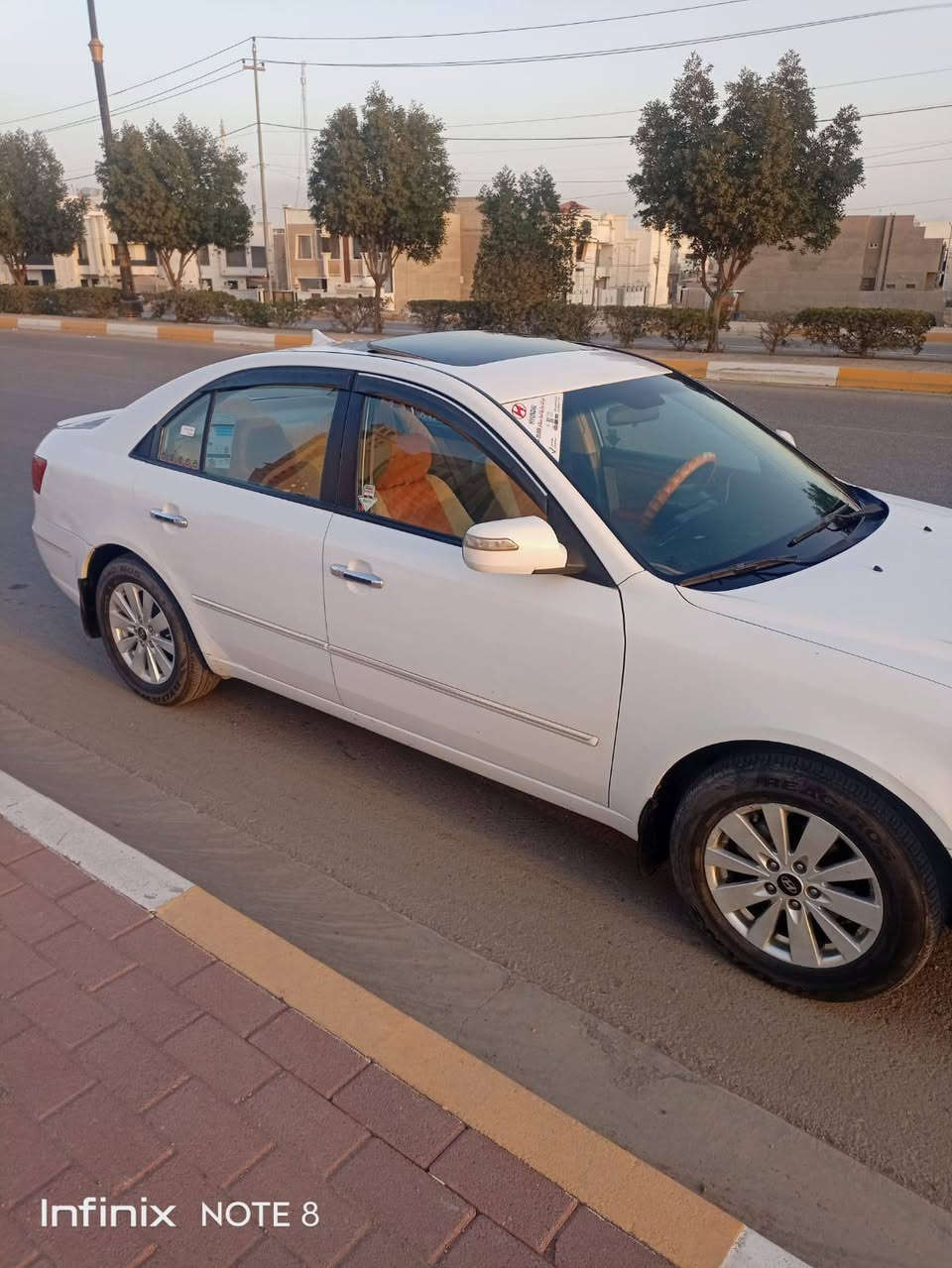 للبيع سوناته خليجي 2011
محرك 200 دوش المرغوب
فول مواصفات
شاشه
تنته صقف
اشاير بل امري
تحكم استيرن
كامره خلفيه
تدفه تبريد
تبريد ثلج
رقم مميز
تحويل ثاني يوم
داخلها حلو السياره متصرف عليها ألف جاهزه من كلشي بيه طخه خفيفه بين الباب الأيسر ولجاملق   السعر135 لستفسار اتصل *********** مكان الرمادي السجاريه
