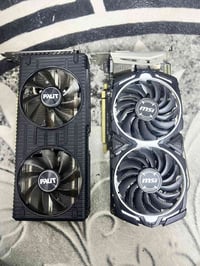 كرتين عاطلات • 3060 12جيجا • RX580 8جيجا MSI