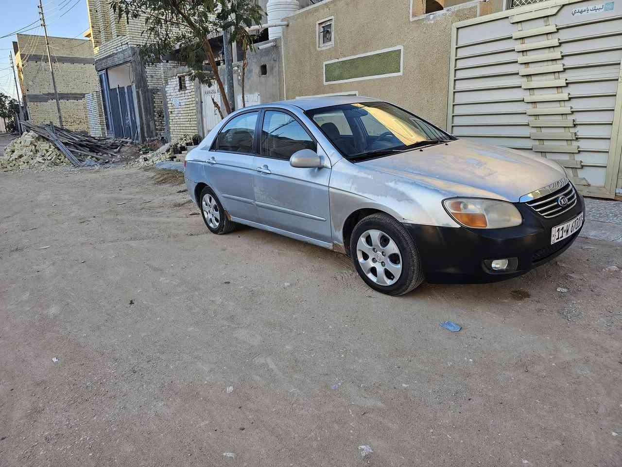 سلام عليكم البيع سبكترا موديل 2007 وارد امريكي جاملغ وبنيد بدون دواخل سيارة جديده وجاهزه من كلشي تبريد ثلج حدادية تخم تاير كير ومكينة 2000 دوش  سيارة أحله من صور السعر 66 وبيها مجال قليل  الأستفسار علا رقم *********** مكان سيارة كربلاء
