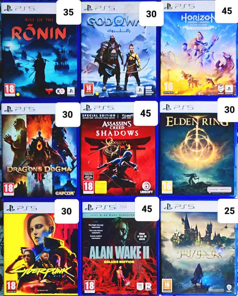 مستخدم PS4 وPS5  مجموعة كبيرة 
⚠️ حجز وتبديل عبر الخاص او واتساب 
 
✅تثبيت الحجز بالخاص برقم وعنوان لسرعة التثبيت
 ❗️واذا عندك مراوس ارسل شنو عندك..
—————————————————
🚌 كل محافظات العراق ب5 الف فقط 
—————————————————
 🗺 العنوان بغداد الحبيبيه قرب جامع ذو الفقار 
—————————————————
 💬 *********** واتساب 
—————————————————
للمزيد تابع الصفحة
