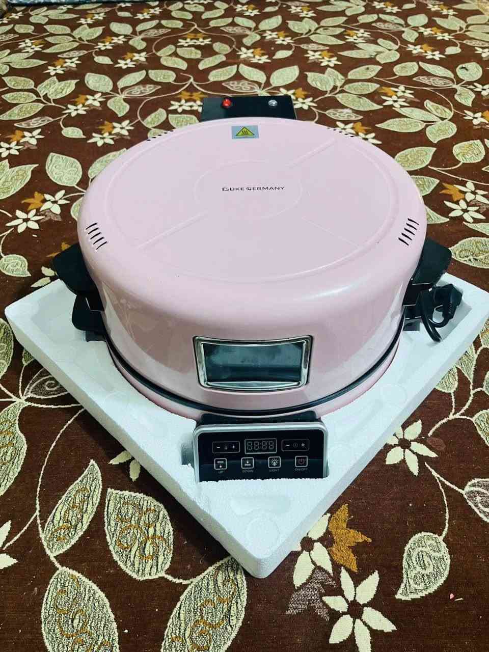 تنور كهربائي الاصلي
مستعمله استعمال مره وحده بس 

يصير بيه ( بيتزا - فطاير - خبز عربي - وحتى قلي )

دبل هيتر ( حراره مضاعفه ) هيتر فوق وهيتر جوه 

تكدر تشغلهم سوه أو كل واحد وحده حسب الحاجه 

قووه 2400 💪

🍳 سطح نون ستك ( ما يلزك ) 

حجم مناسب للعائله 

سعره 70 الف وتوصيل لكل العراق 🚚


**إذا كنت صاحب هذا الإعلان وتريد حذفه لأي سبب، رجاءا أرسل رسالة إلى الدعم الفني**
