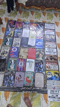 لوحات جداريه • ١٦٥ وحدة • مثقبات بالزوايا