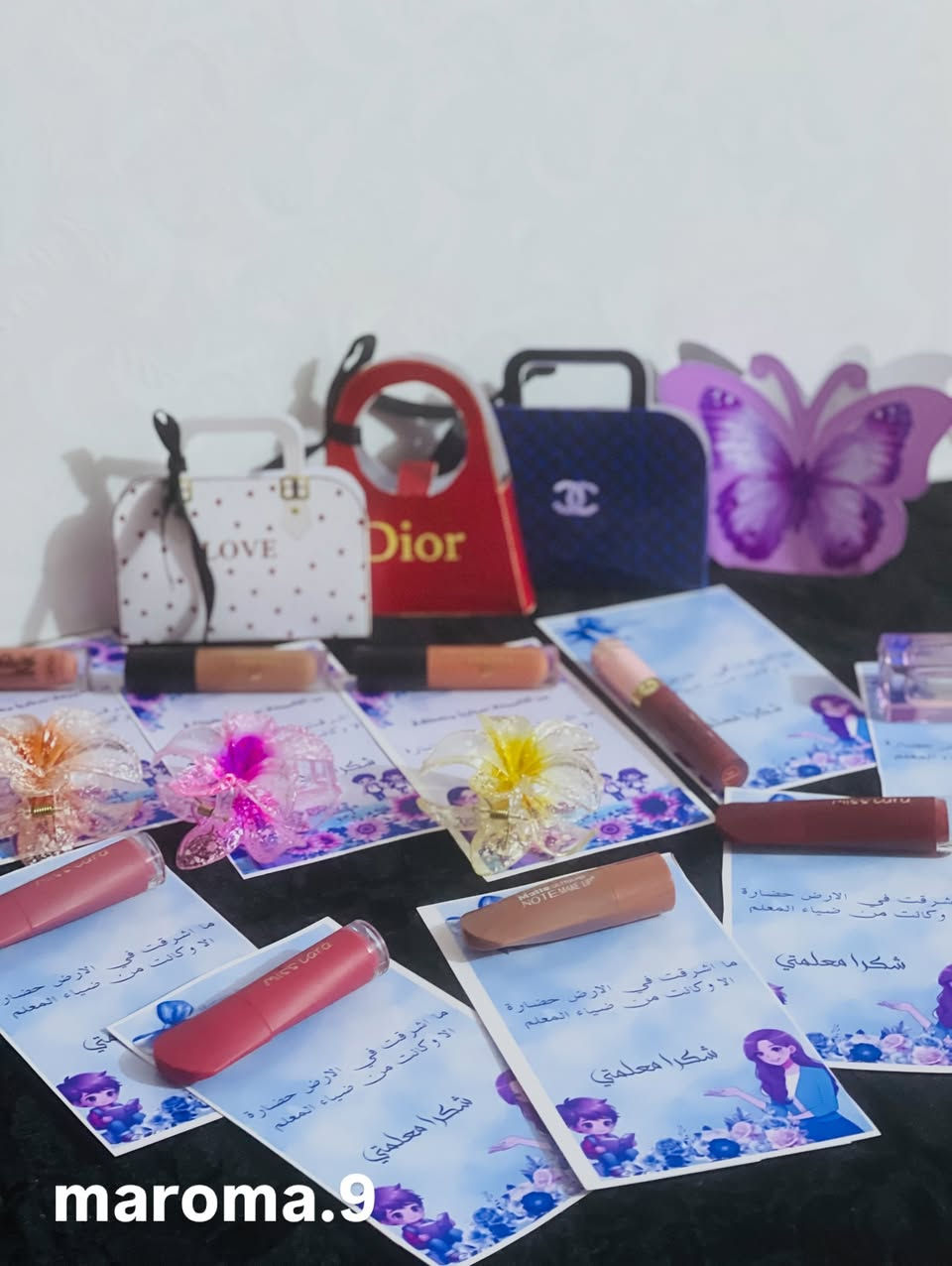 هدايا عيد المعلم 👩🏼‍🏫🥰
#هداياعيدالمعلم #اكسبلور_explore #لايك #توزيعات_مناسبات #صور #هاشتاكات_انستغرام #ريلريلز_explor #بعقوبة_ديالى #هاشتاك_insta⚡


**إذا كنت صاحب هذا الإعلان وتريد حذفه لأي سبب، رجاءا أرسل رسالة إلى الدعم الفني**