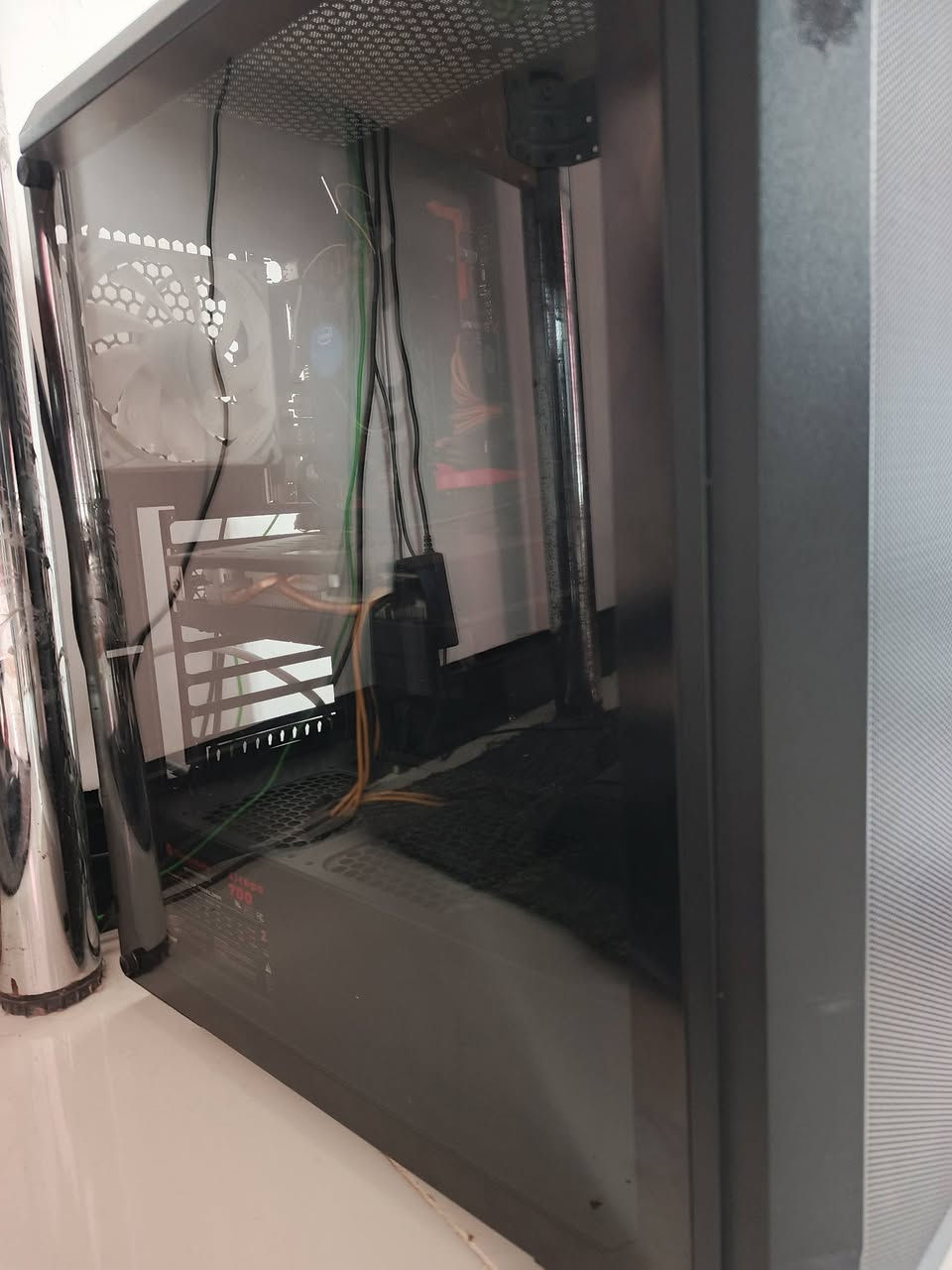 سلام عليكم
للبيع

i5 7600

RX 580 8gb

RAM 12gb

H110

PS 700watt
SSD 120gb
HDD 500gb

Cas sama 4fan rgb
 
سعر : 350 
موقع: النجف لا يوجد توصيل للاسف


**إذا كنت صاحب هذا الإعلان وتريد حذفه لأي سبب، رجاءا أرسل رسالة إلى الدعم الفني**