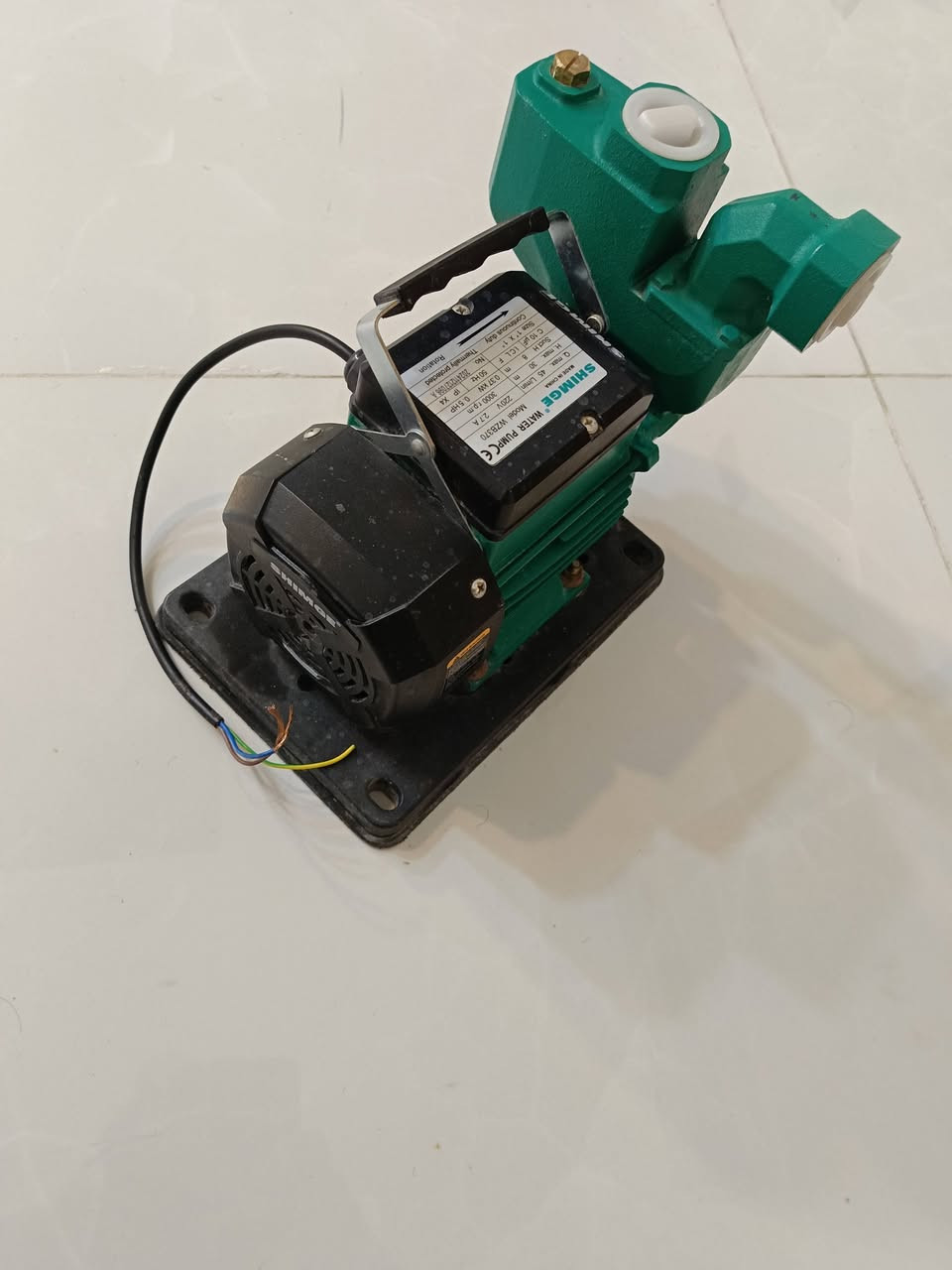 سلام عليكم
ماطور ماء شمجي الاصلي مستعمل قليل
سعر 40 وبي مجال
***********
