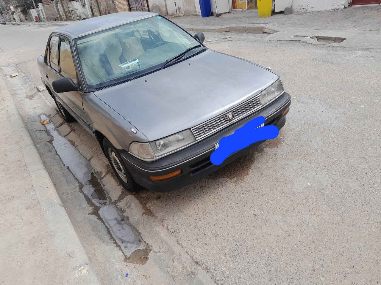 رمضان كريم الله يتقبل صيامكم
للبيع كورلا موديل 90  سياره بلاديه جارده مكفول من ضربه والخياس حداديه جديده تخم تاير محرك بدايه تبخير رقم ميسان نكليز سنوي 28 شطر تحويل  سعر 45$ وبيه مجال قليل مكان سياره ميسان قلعه صالح  ***********
