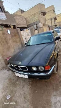 بي ام دبليو 740 للبيع موديل 1993  مكينه وكير جدد كفاله صدر كامل جديد ا...