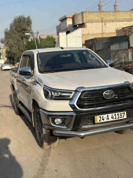 للبيع بيكم هيلوكس سعودي موديل ٢٠٢١ مكفوله عده رصعه بالجاملغ الخلفي ماشيه ٨٨ حقيقي مواصفات السعودي معروفه رقم دهوك معروضه ب٣٢٠ وبيها مجال مكان السياره بغداد 
للاستفسار الاتصال ‭٠٧٧٠ ٧٧٩ ٩١٤٤‬
