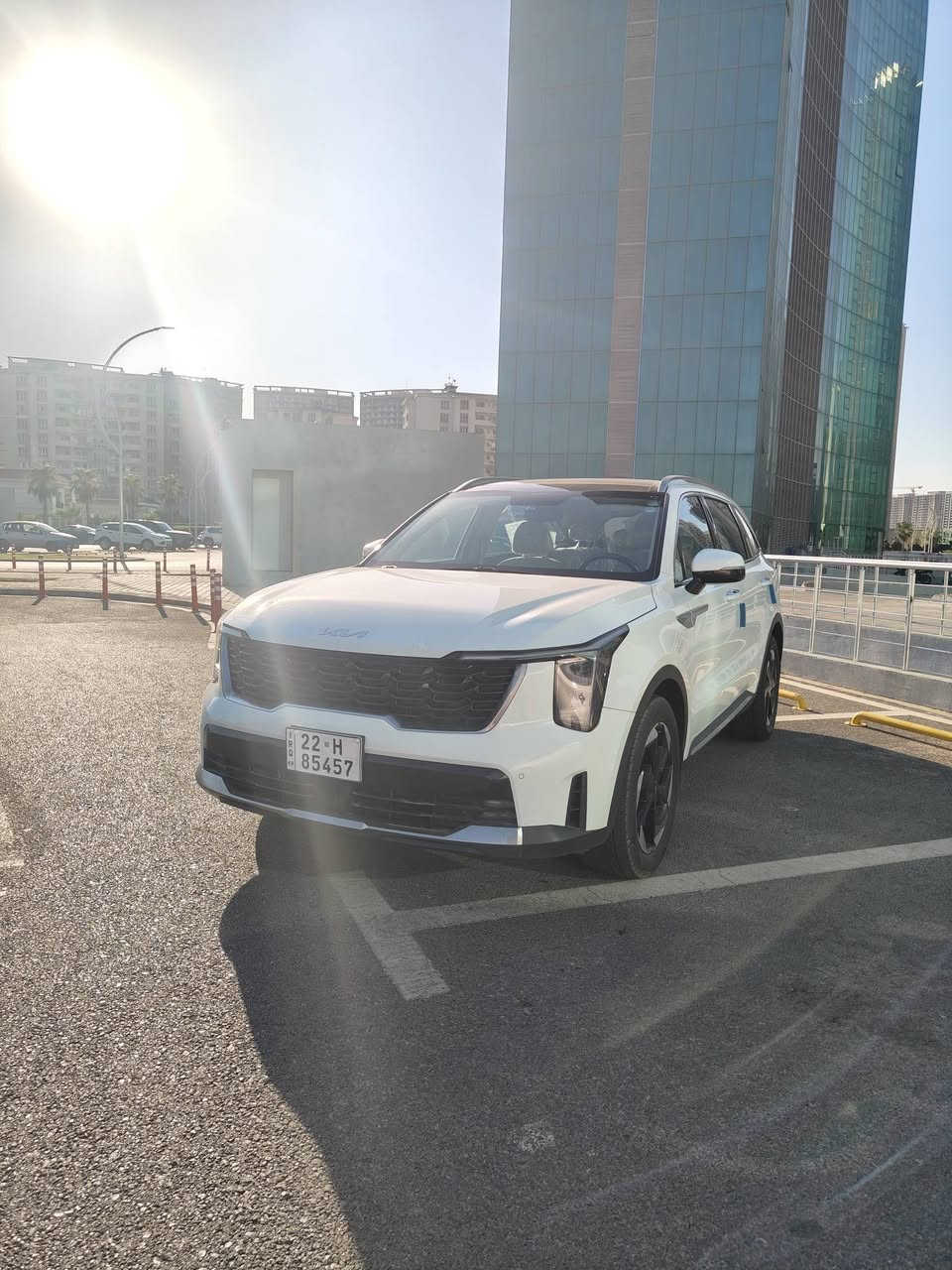 سلام عليكم
سورنتو خليجي 
موديل 24
ويل 19
كراسي كهرباء 
صندوك كهرباء 
بصمه تشغيل 
بصمه ابواب 
دخول ذكي 
٦سلندر 
٧راكب 
مخمل 
شاشة متصل 
كير ماوس 
بردات خلفيه 
 شفتات ستيران 
حساسات امامي 
ماشيه 59 الف
سعره 310$$
العنوان:اربيل
للتواصل: ***********
