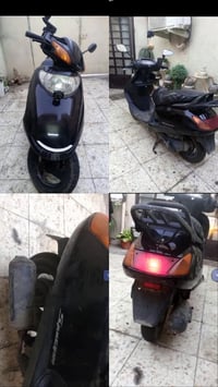 عندي سبيسي لون اسود مكفول محركها تخم تاير دراجه نظيفه وتمشيك سنين يشهد...