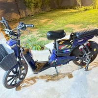 بايسكل شحن • ٥ بطاريات • مبدل عقل جديد