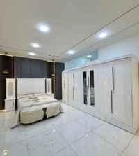 غرفة مرمري • ٧ قطع • توصيل مجاني بغداد