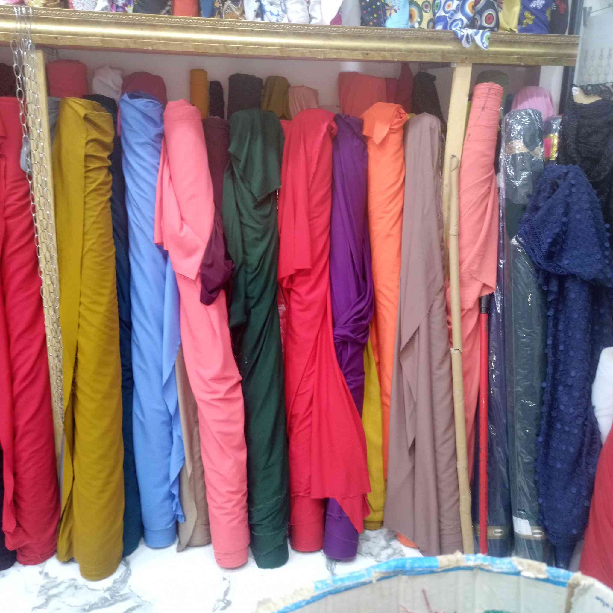 سلام عليكم اقمشه لوازم قصي ابو سيف حي جهاد شارع باله خلف صيدليه منار داخل القيصريه محلات اجدد
قماش كابوي ملكي سعر قطعه 8000 جميع الوان متوفره
اقمشه تركي ثقيل سعر قطعه 3500 ثلاثه قطعه عشره الاف 
كشمير يطالي جميع نقشات متوفره سعر قطعه 5000
للن ملكي سعر قطعه 4000الف
جميع لوازم متوفره بيرخص الاسعار اهلا وسهلا


**إذا كنت صاحب هذا الإعلان وتريد حذفه لأي سبب، رجاءا أرسل رسالة إلى الدعم الفني**