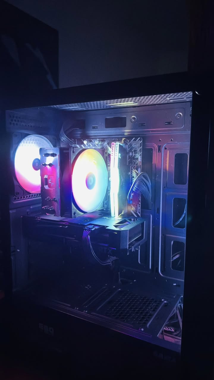 اخوان بدون مبالغه انظف تجميعة مستعملة بالسوگ استخدام اقل الاسبوع فقط 🔥
RTX 4060 Asus Dual
i5 14400f ❤️‍🔥 
Asus prime H610M-K D4
16GB (8*2) 3600 T-force
1TB M.2 NVME pny cs3030 
650w aigo 80+ bronze 
Case sama 4fan rgb
اخوان التجميعة كلش نظيفة اخت الجديدة سعرها مليون و٥٠ الف مكاني تكريت وعندي توصيل للاستفسار خاص او واتساب واتصال ***********

ملاحظة الرامات مقفولات عال3200 بسبب المذر بورد متقبل سرعة اعلى ولكن سرعتهن بالاساس 3600
