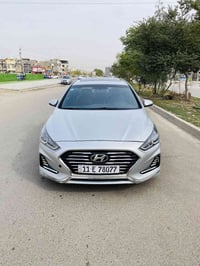 للبيع سوناتا رقم بغداد بسمي المديل 2018 بيه هلال جاملغ خلفي صبغ فقط بل...