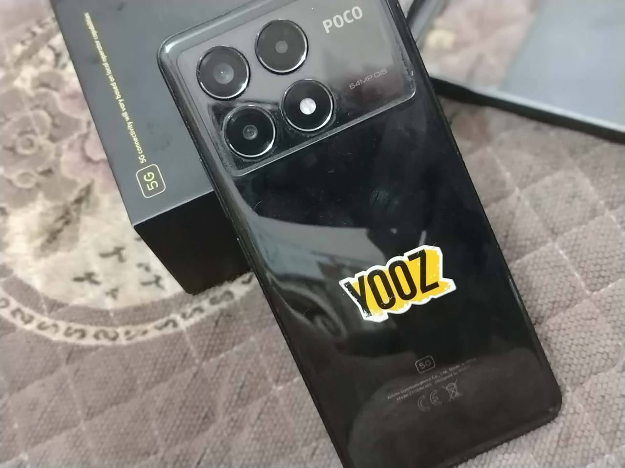 جهاز Poco X6 PRO 5G للبيع او مرواس
ذاكرة 512
مع كارتونة الجهاز 
وشاحنة الجهاز الاصلية
 الجهاز مبدل شاشة سعرها 80 الف يعني مرتبة
ومابيها فرق عن الاصلية
جهاز نضيف وفريماته عاليه بالببجي 120 لجماعة الببجي يفيدهم

سعرك خاص او بالتعلقيات
واقبل مراوس ب Pc وانطي فرق


**إذا كنت صاحب هذا الإعلان وتريد حذفه لأي سبب، رجاءا أرسل رسالة إلى الدعم الفني**