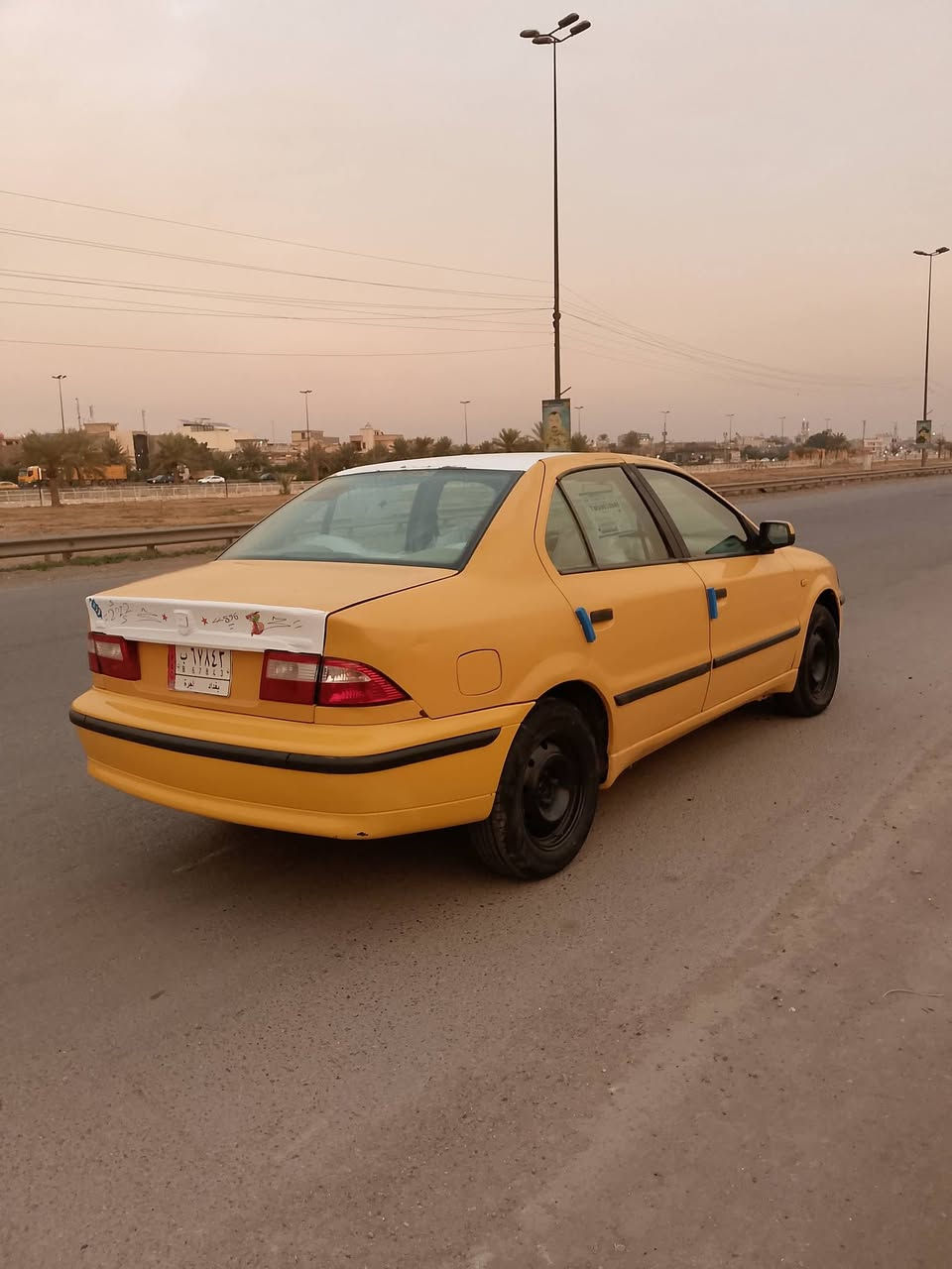 السلام عليكم سمند للبيع موديل 2012 رقم بغداد مشروع وطني مصفره هيئه وغرامات تحويل  ثاني يوم كير مكينه تبريد تدفئه كله مكفول تخم تاير جديد سياره بيهه بس جاملغ خلفي صبغ وخياسات معمره والباقي مكفوله السعر 34 مكاني بغداد بسمايه ناحيه الوحده رقم الهاتف 
***********
