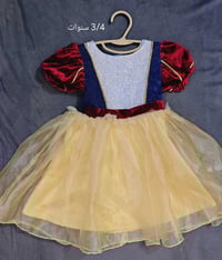 بدلة سنو وايت • ٣/٤ سنوات • نفش