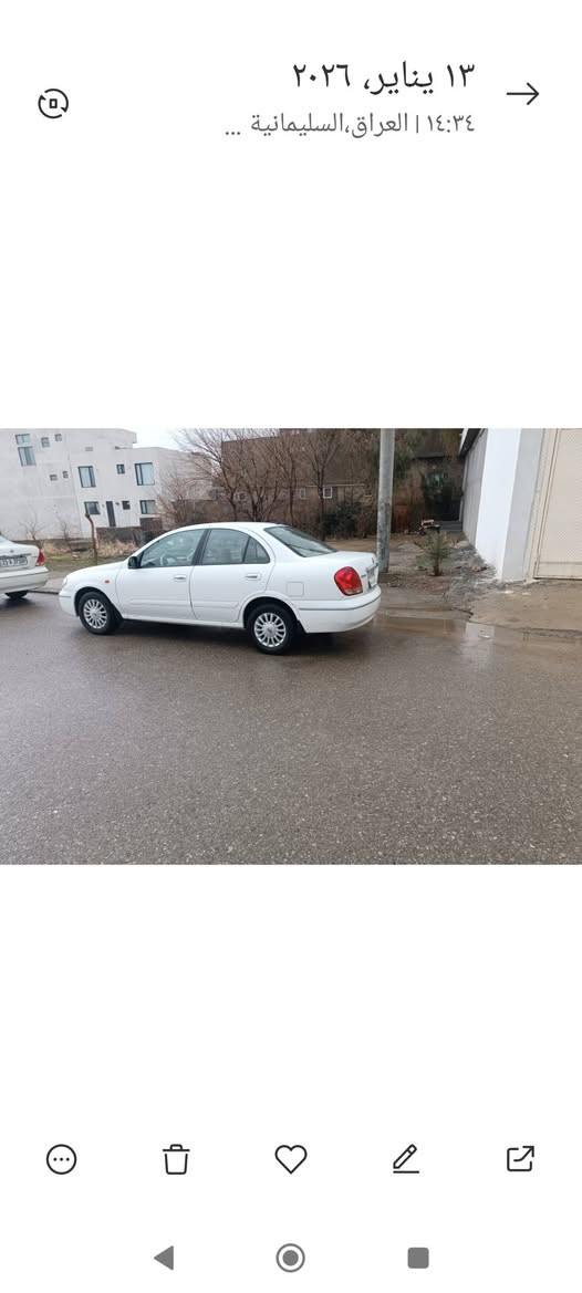 سەنی یابانی تۆماتیک  2009مەکینە ڕەشی 16بێ بۆیاخ سەیارە زۆبەجوانی ماوەتەوە سەنەوی بەسەرچوە بەناو خۆمانەوە سۆنەرە کەشم داناوە جوان سەیری بکە ئینجا تەلەفۆن بکە ***********. السليمانية, العراق
