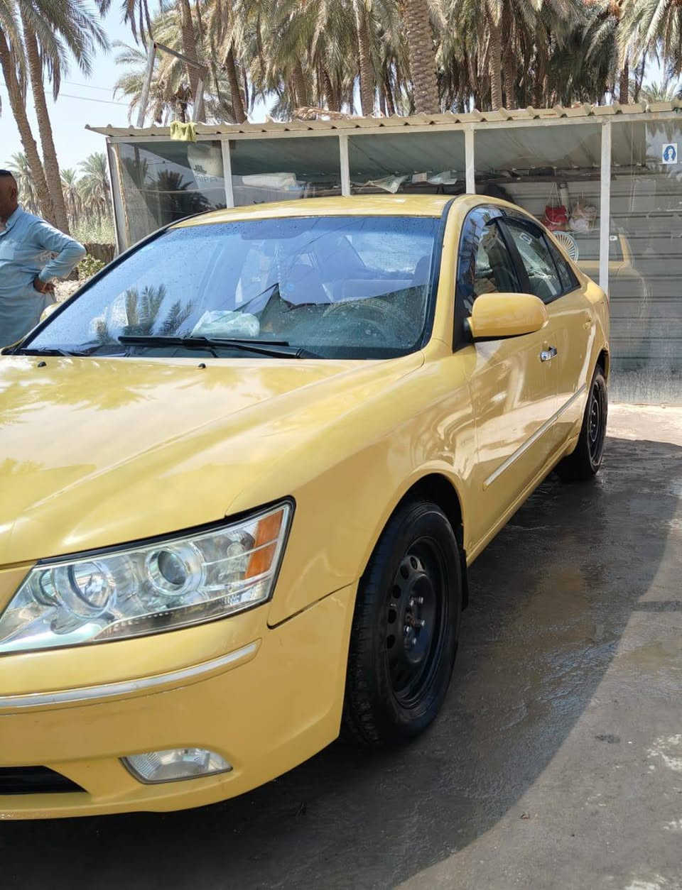 السلام عليكم
للبيع
سوناتا موديل 2006 امريكي مكينه 2400 مكينه وكير وحداديه جيده بيه ضربه بدون دواخل بلجاملغ الامامي الأيسر والايمن وبيه تصليح بلجاملغ الخلفي الايسر تبريد شغال مكاني بابل الكفل
السعر80 وبيه مجال 
الاستفسار ***********
