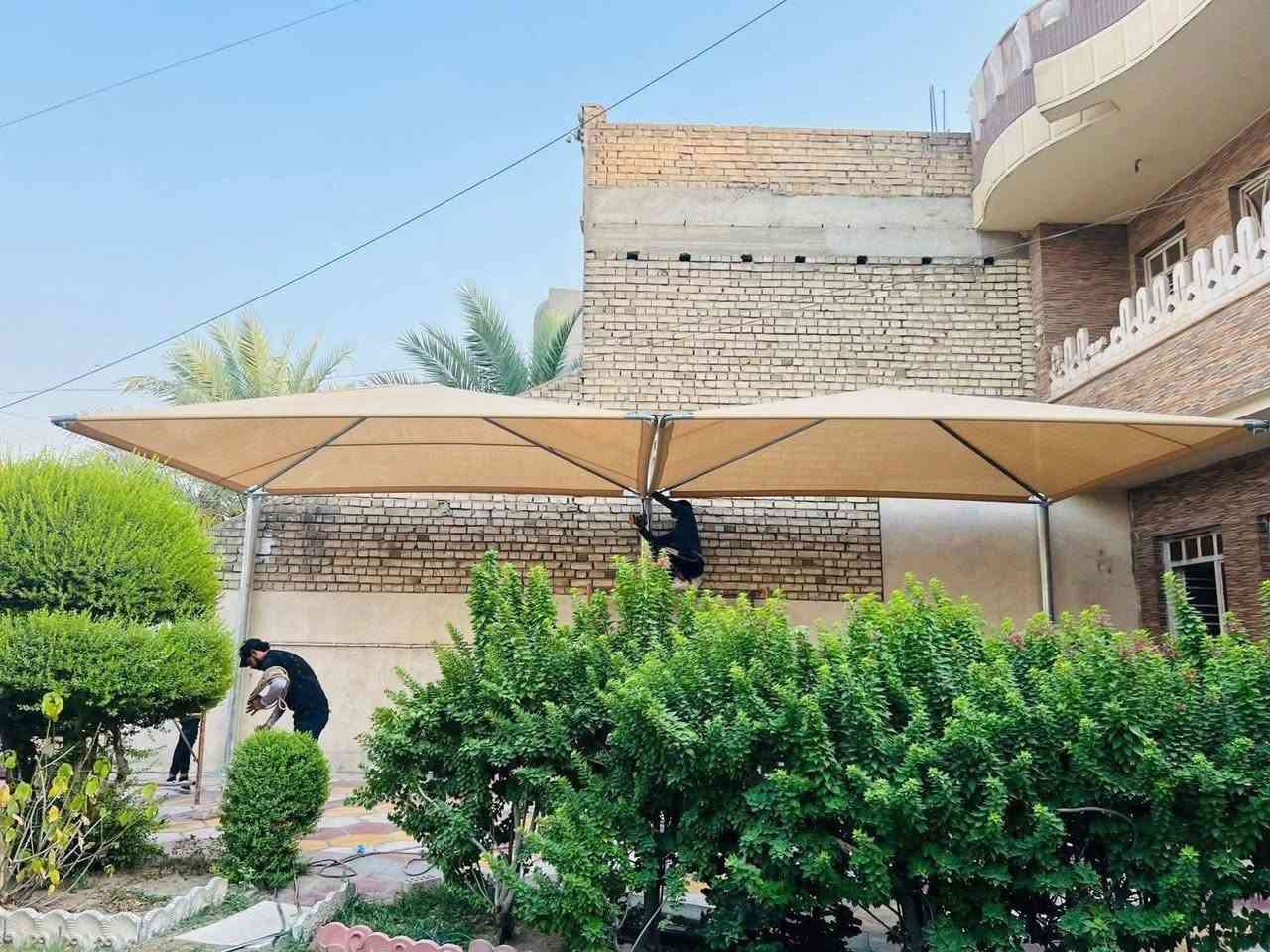 تعلن شركة الامين👷للمظلات الحديثة ((هرمية ))
(***********)(***********)
📐عن توفر  جميع القياسات والحجام والألوان🌈🤙

تبدء سعر المتر من((38الى48 الف))حسب نوع القماش🌧️🌦️

مدة التنفيذ خلال يوم واحد فقط بكادر متخصص وسرعة بالأنجاز 🫡💯

#ملاحظةالمساحة اقل من20مترمربع تنحسب قطعي💯

تفاصيل العمل والمواد التي يستخدمها شركة الامين💯 
1️⃣-بوري مدور6 انج 3ونص ملم مغلون  💯

2️⃣-بوري مدور 2 انج 2 ملم مغلون 💯

3️⃣-قماش - استرالي - كوري - وتر ابروف💯

4️⃣-قواعد دنك 6 ملم20*20 💯

5️⃣-ضمان((10))سنوات حقيقي مع وصل ضمان📝

6️⃣-براغي مغلون 19-17
قماش مقاوم للحرارة🌞 ولامطار الغزيرة🌧️

   📍العنوان🇮🇶 العراق - بغداد -قوس بغداد )) 
ما عليكم  سوى، الاتصال على الأرقام التالية 👇
فقط او ارسل رسالة على الواتساب 📱🤳
          📲***********) وت
ساب
  📲(***********)وتساب
