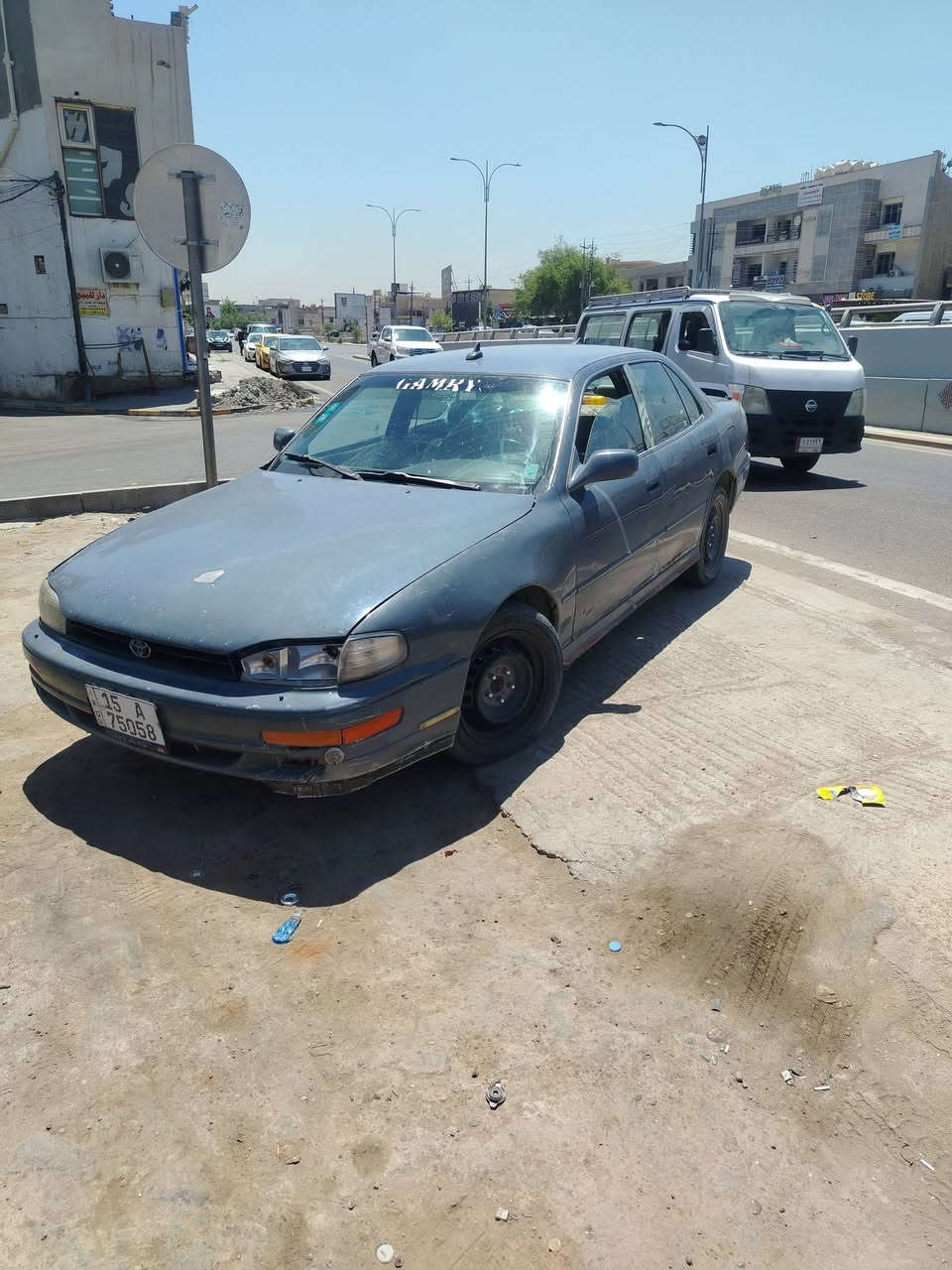 السلام عليكم كامري موديل 1992 
تخم تاير مكينه قبل اسبوع شديتها جديده كير جديد صدر نص عمر تبريد ثلج منضومه كامله بيها نواقص قليله مازده مكسوره وشي قليل اريد مراوس بيكم كريت ويل او دير نضيفه  مكان بغداد او انبار  ***********
