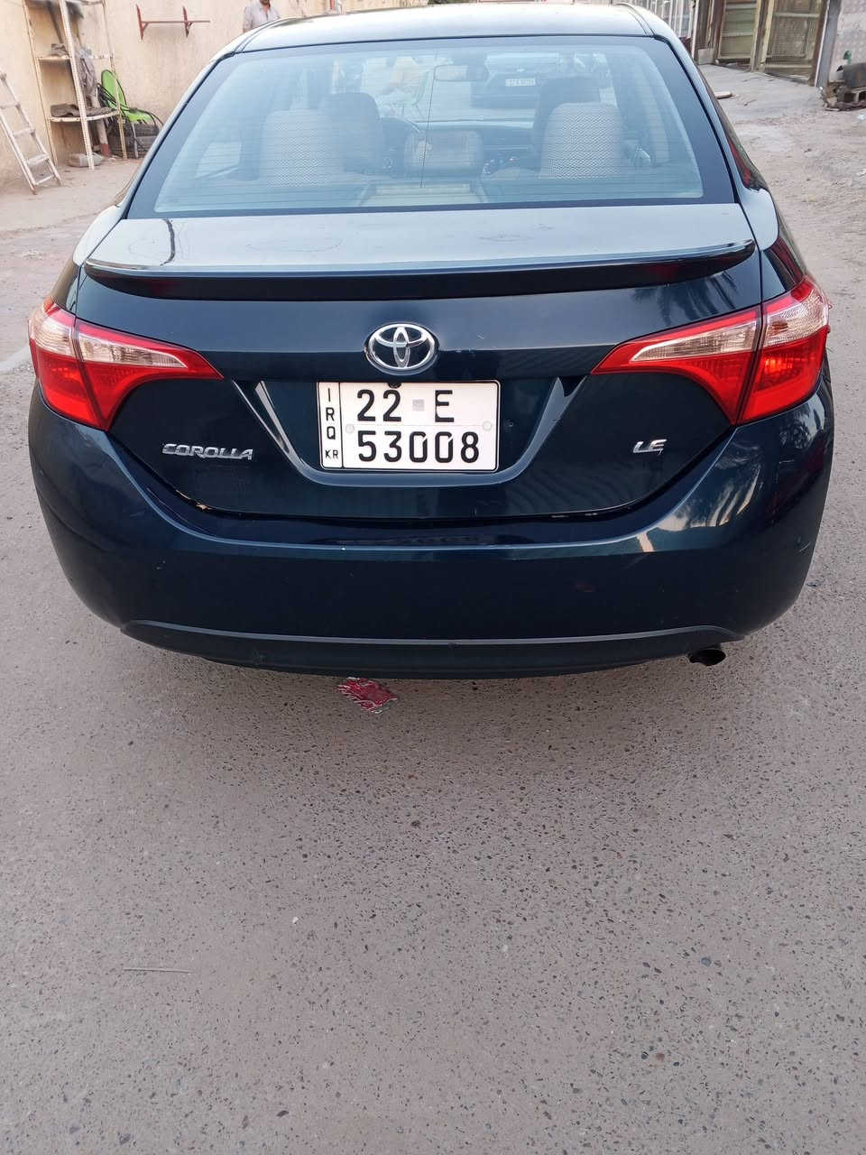 السلام عليكم شباب 
كورلا موديل 2018 le ماشيه 185مايل
حادثها جاملغ ايمن وباب وبيها صبغ بالباب الخلفي مال عبري 
سياره نظيفه حلوه كير مكينه تبريد تدفئه خير من الله  داخل لونين رقم اربيل بسمي شرط التحويل  السعر 112وبيها مجال للشراي مكانها كاظميه الشراي يتصل 
***********
***********
