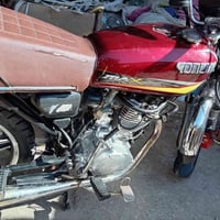 سونك ٢٥  محرك ١٥٠ ٥ كير دراجه خير من الله محرك ممفتوح كلشي بعده جديده ...