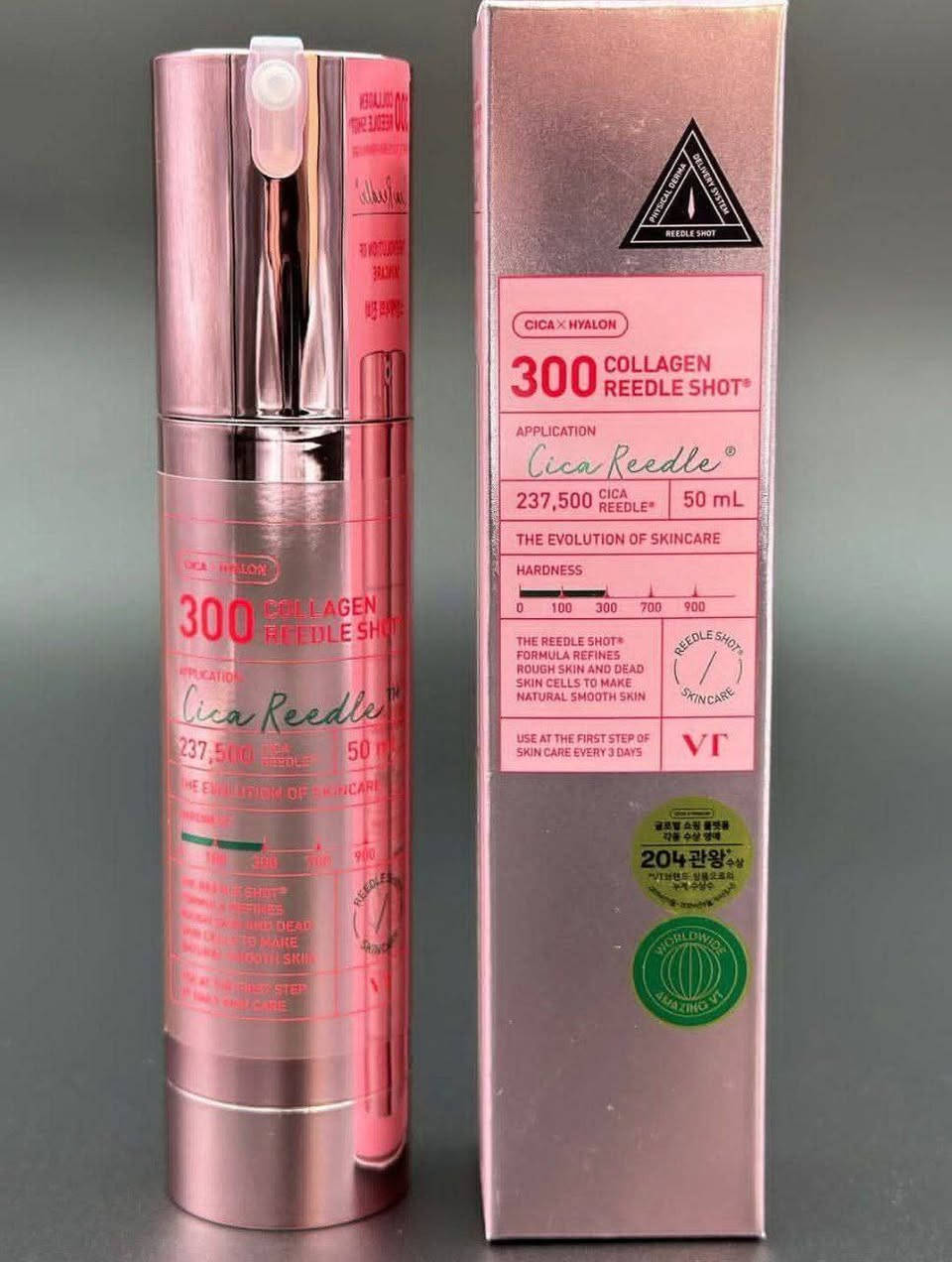 ✨سيروم في تي كوزمتيكس كولاجين ريدل شوت 300 (VT Cosmetics Collagen Reedle Shot 300) منتج للعناية بالبشرة مصمم لتعزيز امتصاص المكونات النشطة وتحسين مرونة البشرة. يستخدم تقنية الإبر الدقيقة (microneedles) للمساعدة في اختراق المكونات بعمق أكبر في الجلد.
✅ والفوائد الرئيسية:-
✔️ يحتوي السيروم على "Cica Reedle"، وهي إبر دقيقة مشتقة من السيليكا، تخلق قنوات دقيقة مؤقتة في الجلد لتعزيز تغلغل المكونات النشطة، مثل الكولاجين، بشكل فعال.
✔️ تساعد المكونات الرئيسية مثل الكولاجين منخفض الوزن الجزيئي (500 دالتون) ومستخلص بروتين الحليب وفيتامين E على شد البشرة المترهلة وتحسين مرونتها، مما يمنحها مظهرًا أكثر امتلاءً وحيوية.
✔️ يعمل على تنعيم سطح البشرة وتقليل ظهور الخطوط الدقيقة والتجاعيد، كما يساعد في تقليل مظهر المسام.
✔️ التركيبة غنية أيضًا بمركب "Cicahyalon" (المكون من مستخلص السينتيلا اسياتيكا وثلاثة أنواع من حمض الهيالورونيك) لتهدئة البشرة وتوفير ترطيب عميق وتقوية حاجز البشرة..
#الاصلي المنشأ كوريا 🇰🇷💯
السعر ١٢الاف
🚘 يوجد خدمة توصيل لجميع محافظات العراق ٤ 🚘


**إذا كنت صاحب هذا الإعلان وتريد حذفه لأي سبب، رجاءا أرسل رسالة إلى الدعم الفني**