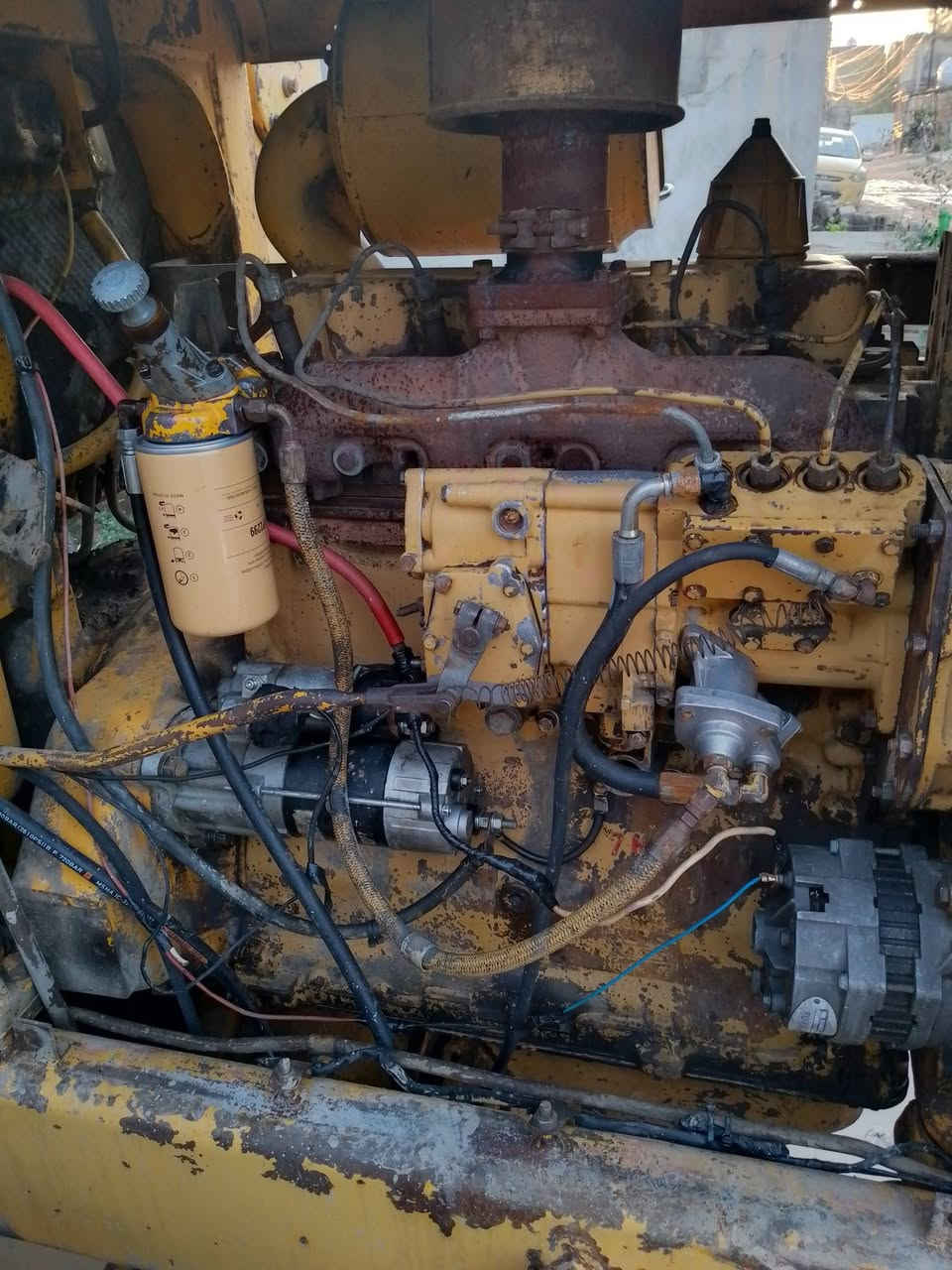 محرك شفل كتربلر 950 بخاخ لا صرف ولا بخار للاتصال ***********
