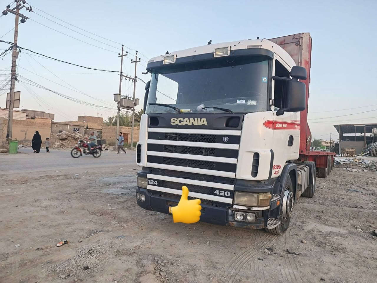 سكانيا الفينيه رقم بغداد دولي
سنويه جديده  لل2030
مكفوله كفاله عامه لا فطر شاصي ولا كسر ولاتبديل على البلادي 
محرك خير من الله لاتنقيص ولا تبخير 
كير 3×3 خير من الله 
انجكتر خطين 
السياره مسويلها ادامه جديده جاهزه من كلشي كبل للشغل تطلع ماناقصها برغي   
مكانها حله جبله 
للاستفسار 
***********
