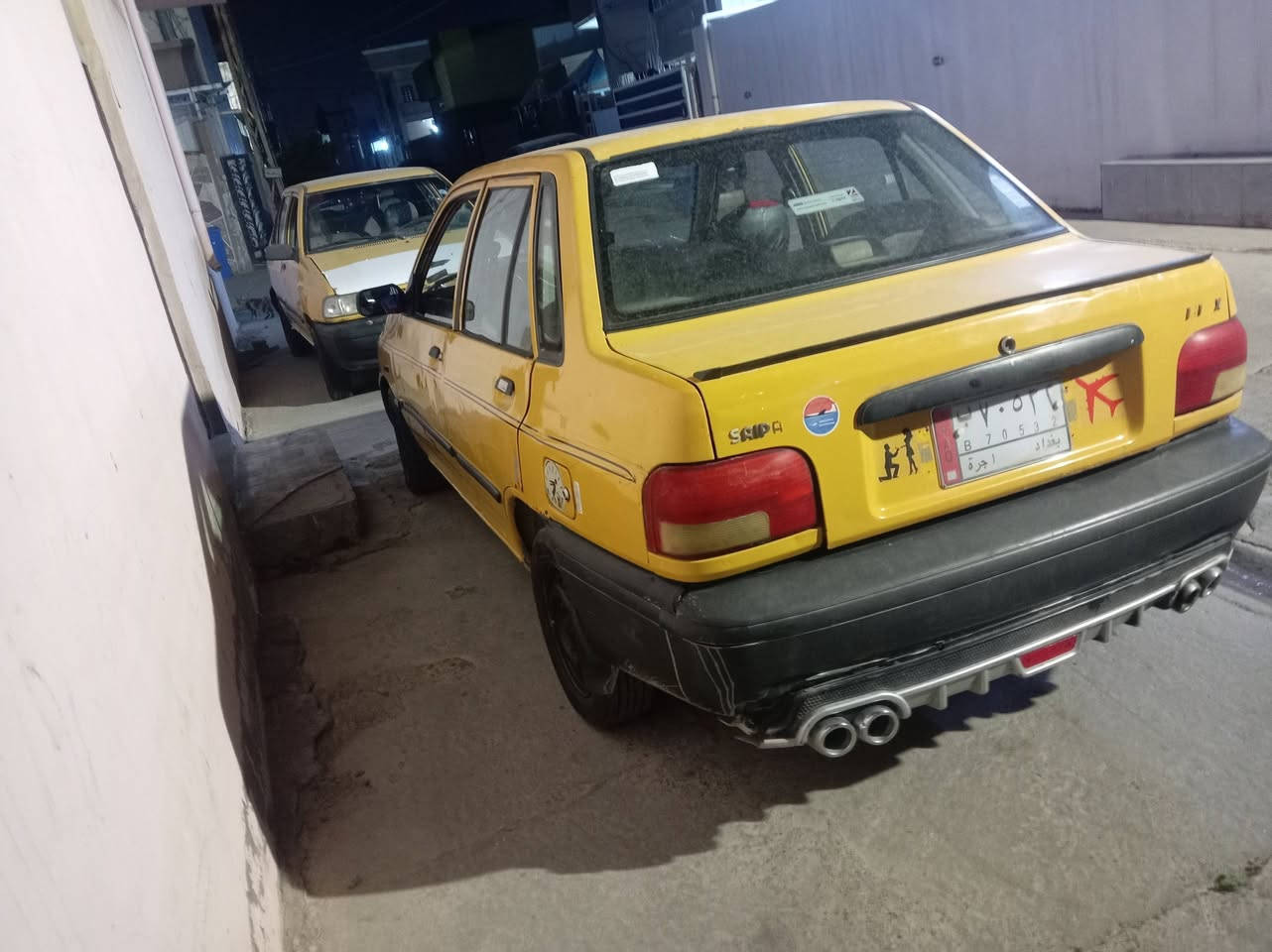 🚗 للبيع — سيارة سايبة مشروع وطني 🚗
سيارة مشروع وطني، سنوية مجددة لحد ٢٠٢٨
أوراقها كاملة ورقمها كامل، وكل الغرامات والمدفوعات مسددة بالكامل من نقابة وغيرها، فقط تحتاج تدك راقم إنكليزي وتلكه صاحبها.
✅ سيارة مال رزق وجاهزة للشغل
السياره ابيعها بدوان انطيك اورق كامله مكمل مال رقم ومال غرامت كامل فقط انته تدور صاحبها 
✅ ما تحتاج غير تشغيل وتطلع
✅ وضعها مرتب وأمورهن كاملة
السعر: ١٥ ورقة وبيه مجال للجادين 💰
📞 للاستفسار والتواصل:
***********

