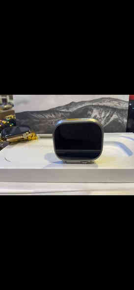 ساعه أبل ⌚️ 
اللترا 1 تيتانيوم طبيعي
حجم  4️⃣9️⃣  ⛩️
      بطاريه 9️⃣9️⃣🔋🔋
نظافه  1️⃣0️⃣0️⃣💯💯
‎مركز سيمو المايسترو دورة شارع الصحه
👉👉***********
اتصال 📞واتس اب /للحجز
