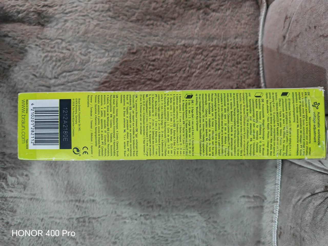 مكينة حلاقة أصلية  شرط 
ماركة براون ألمانية 
كركوك حي الاسرى
السعر  40  ألف


**إذا كنت صاحب هذا الإعلان وتريد حذفه لأي سبب، رجاءا أرسل رسالة إلى الدعم الفني**