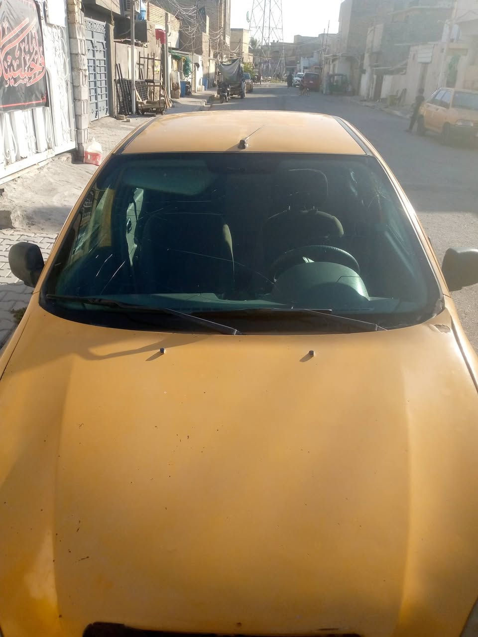 تايبا 2014 بغداد
باسمي 
محرك بيه تبخير  كل عشر ايام ينقص ربع 
تبريد شغال 
صدر نص عمر
ما بيها حادث قوي بس بيها صبغ وبارد 
كلشي كدامك بالصور 
السعر 27
مكاني بغداد 
***********
