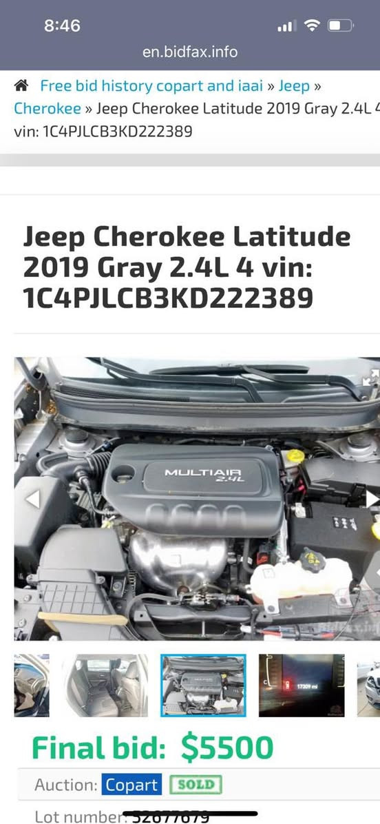 جيب بزون موديل ٢٠١٩محرك ٢٤٠٠ ماشية ٦١ ميل حادثهه جاملغ امامي وخلفي جهه السايق وبنيد مرجوعات علبارد بدون ايرباك السعر ١٣٠$ للاتصال ***********
