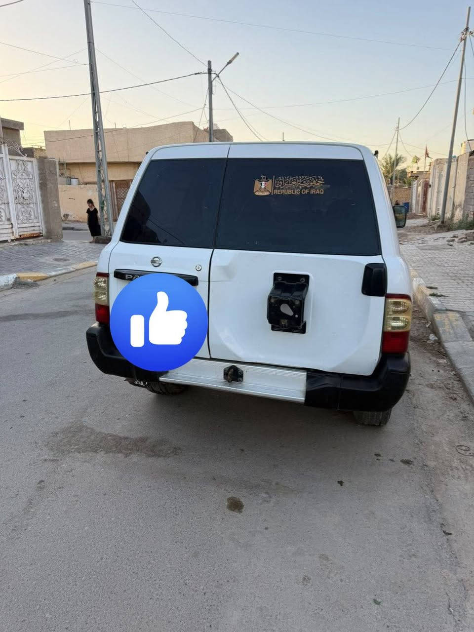 السلام عليكم
نيسان باترول 2002 للبيع سياره بيه صبغ بس چاملغ خلفي سياره مال جني منظومه غاز للاستفسار أكثر اتصل علئ الرقم *********** قير متواجد على الفيس
