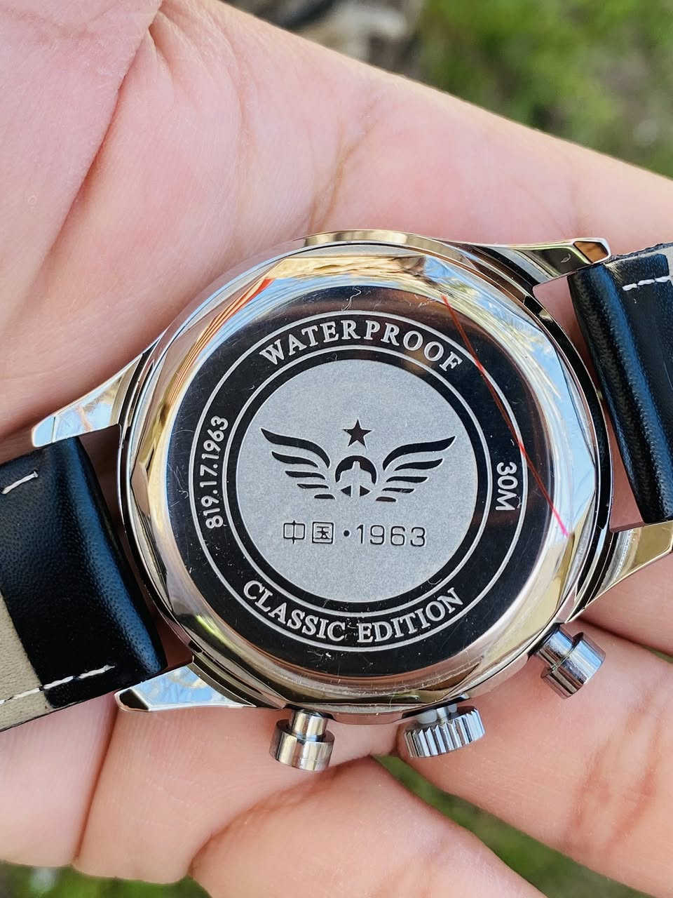 ساعة سلاح الجو الصيني
ساعة ماركة ZI ZUAN خاصة برجال الطيران موديل 1963

جديدة مكينة كوارتز كرونوغراف سناتر شغالة قطر 42

السعر 75 الف


**إذا كنت صاحب هذا الإعلان وتريد حذفه لأي سبب، رجاءا أرسل رسالة إلى الدعم الفني**