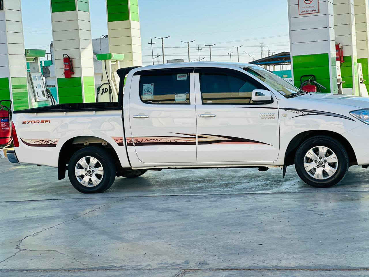 السلام عليكم للبيع بيكم هايلوكس
موديل 2009  سعودي باب اول

رقم انبار الدولي تحويل مباشر باسمي

مكفوله كفاله  من صبغ وبارد عامه. 

شاصي 19

محرك كير كفاله. صدر حداديه
سياره جاهزه من كلشي تبريد 

تخم تاير جديد. مواصفات سعودي معروفه

السعر:168 وبيه مجال
المكان:الانبار الفلوجه حي العسكري
رقم الهاتف:***********
