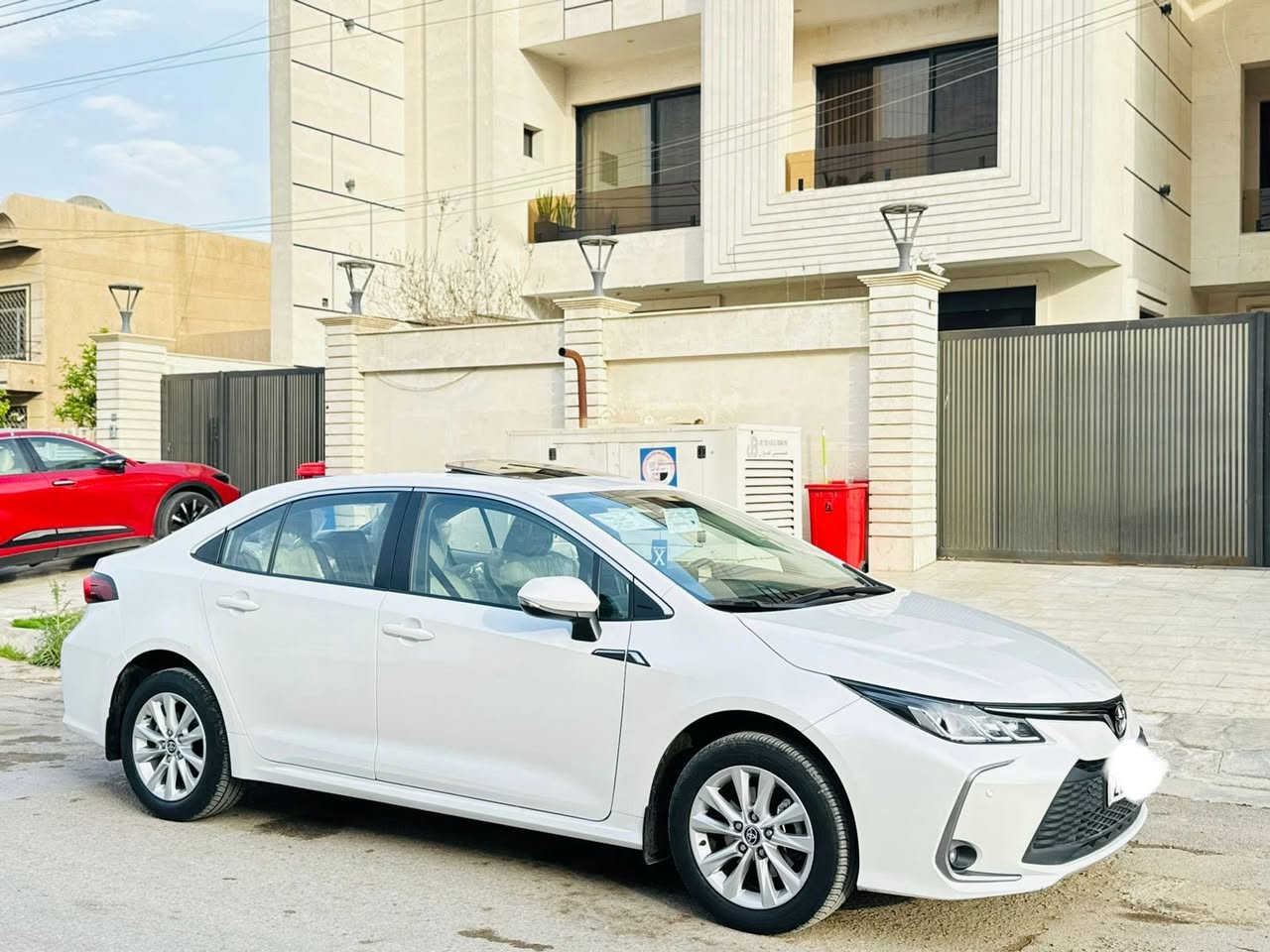 السلام عليكم
كورلا ياباني 2024  بانزين خليجي وكاله ساز بالضمان( ماشيه 20 الف )
كفاله من كلشي ماعدا ملاحضه بسيطه بعدها بحاله الزيرو   

السعر/177$
هاتف/***********

مواصفات فول معروفه 
———————————————————
بصمة تشغيل
بصمه ابواب
فتحة سقف سلايد
شاشة جبيره 
شاحن وايرلس 
نضام ايكو+سبورت
كشنات كهرباء
تحكمات ستيرن جهاين
كامره خلفيه
حساسات خلفيه +اماميه
مانع انزلاق 
تحديد مسار
ارضيات وعداتها وبصمتين بعدهن على الزيرو
