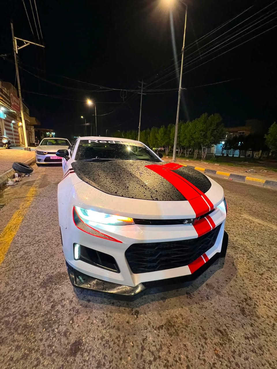 كمارو 2018  RS 6 نسخه (ريد لاين )  بيع او مراوس 
130$
مواصفات السياره 
ويل تو سايز  20 ZL1
شاشه كبيره  ام الد كار بلي
كير 3 وضعيات قياده
شفتات كير ستيرن  
سستم سماعات بوس + دمام بلادي خلفي 
لكزوز تحكم بالشاشه بلادي تفتحه وتطفي من الشاشه بي 3 وضعيات  (اكتف لكزوز)
تشغيل عن بعد
وضعيات استيرن  تتحكم بيها بالشاشه 
سكوب جامه خلفي 
بصمه ابواب 
تحكم مري جانبي جهتين 
تحكم كشنات 4 وضعيات السايق والصدر  
فتحه بالقماره كامل ونصف 
سايد بريك بصمه
كشنات جلد تدفئه +تبريد 
تبريد مناخي جهتين السايق والصدر  
مري جانبي بلاد سود 
لد وحاجب امامي ودعاميه ومازدات ZL1
بك لايت سموك 
اشارات جانبيه سموك لد ترحيب 
سياره بسمي منقصها شي مكينه كير كفاله تدفئه تبريد وكهربائيات السياره كلشي كامل  صدرها 70% السياره مبيها نقص

*********** اجاوب واتس واتصال
