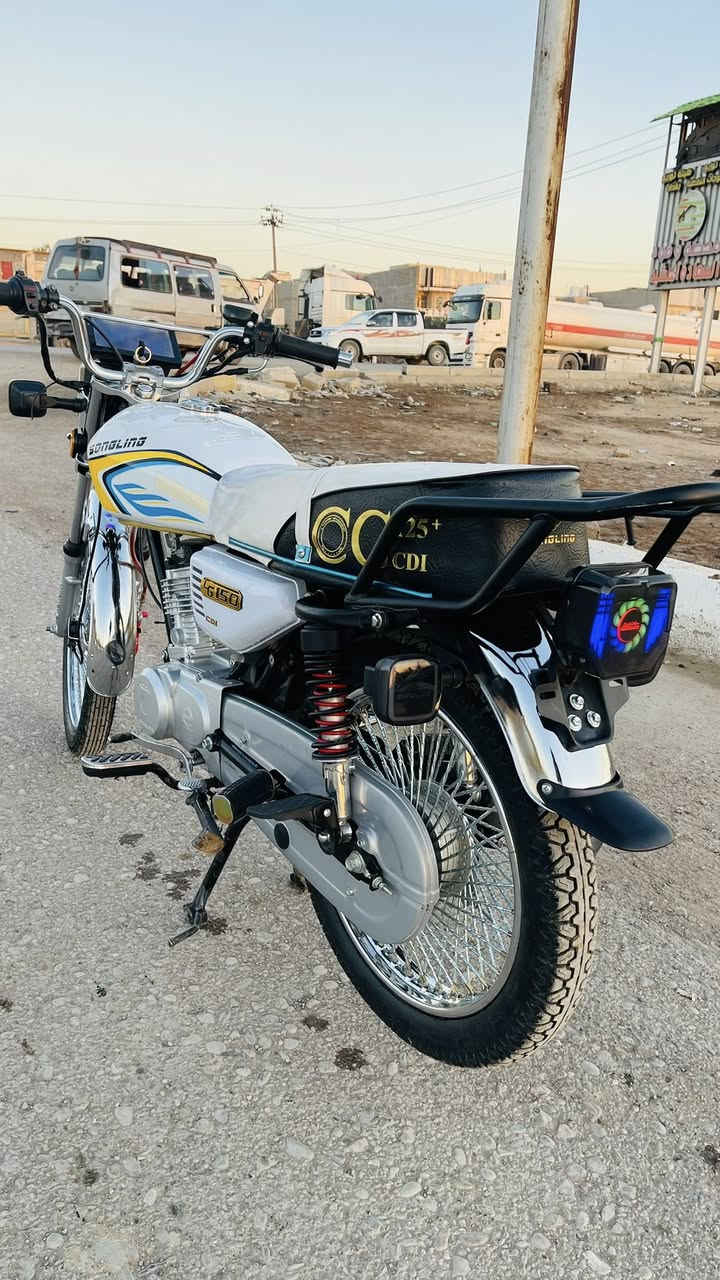 سلام عليكم دراجه للبيع ايراني مديل 2026 مكفوله كفاله عامه اوراق كامله دراجه جديده صارله شهر من منزله مكاني بغداد الحسينيه المعامل ***********
