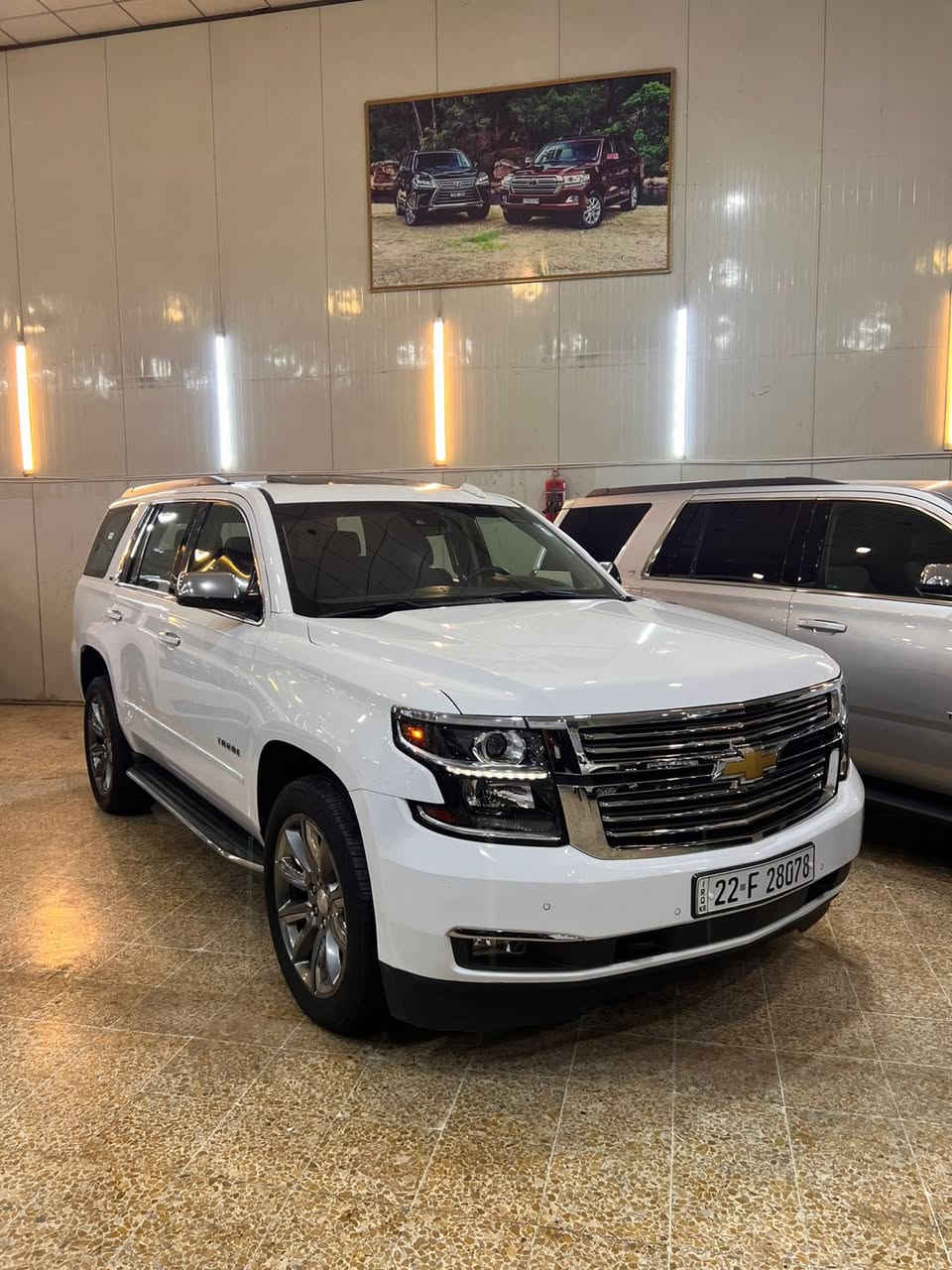 تاهو ٢٠١٥ خليجيه وكالة المنصورltz مكفوله كفاله عامه من الزلغ والرصعه والصبغ والتبديل السياره بدي ودواخل ع حالة الوكاله جديده بمعنى الكلمه بدون زلوغ بدون خدوش كفاله عامه للاخير حتى الدعاميات مكينه وكير بالشرط رقم اربيل باسمي هزه جديده سنويه مجدده لل ٢٠٣١ السعر ٣٦٠مكان السياره اربيل
للاستفسار ***********
