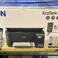 للبيع طابعة ابسون L3252 واي فاي خزانات خارجي سكنر  مستخدم75 نسخه فقط ي...