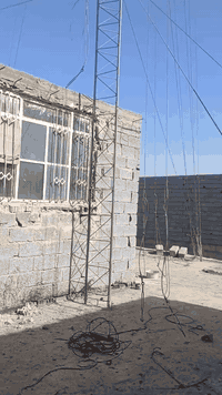 برج انترنيت 21م • كادر نصب ابراج • جميع المحافظات