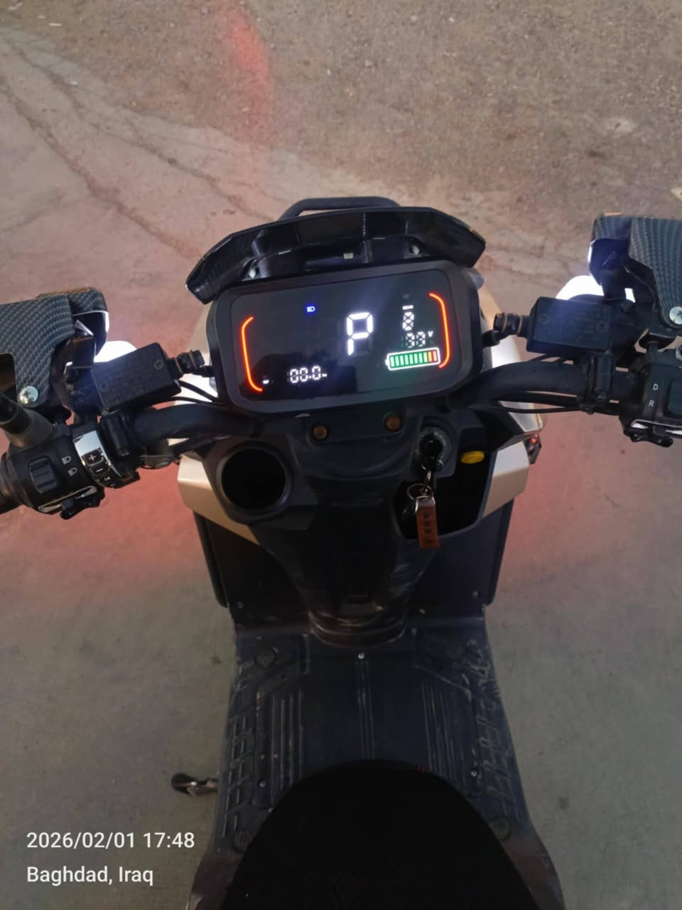 ا
السلام عليكم 
دراجه شحن اباتشي 2024 
6 بطاريات 
استعمال 8 اشهر 
بيها ضربه بسيطه موجوده بلصور
🟩السعر 950 الف قفل 🟩
لين جديدها هسه بمليون و500
للاستفسار مراسلة الصفحه
او علواتساب على هذا الرقم ***********
