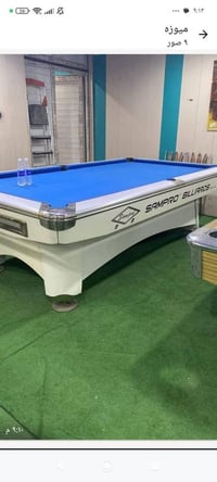 تم وصول وجبه من البليارد الجديد والمستعمل 😁 يوجد جميع انواع البليارد م...