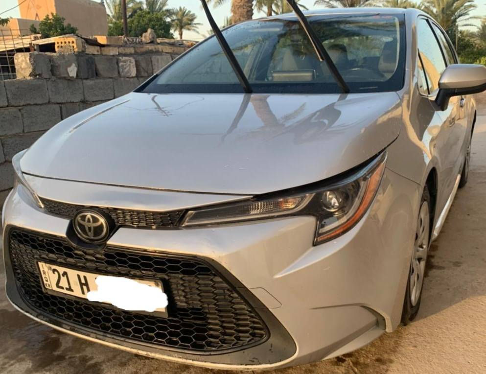 كورلا ٢٠٢١
وارد امريكي
بجم كبس
بدون ايرباك 
سيارة بلاد صدر ومكينة وكير وتبريد
جاهزة دينار مايحتاج الها
السونار مرفق مع الصور
ضربتها خلفية
كهربايئات كلها شغالة
ماشية ١٢٠ الف كيلو متر
سيارة بسمي تحويل ثاني يوم 
تخم تاير جديد
بس بيها شخط بالبابين جهة السايق
وشخط على الصندوق أثر الشحن 
هزة ب٢٠٢٦ شهر الثاني خلصت
*********** للتواصل
السعر ١٤٠ ورقة
عنواني بغداد المشاهدة
